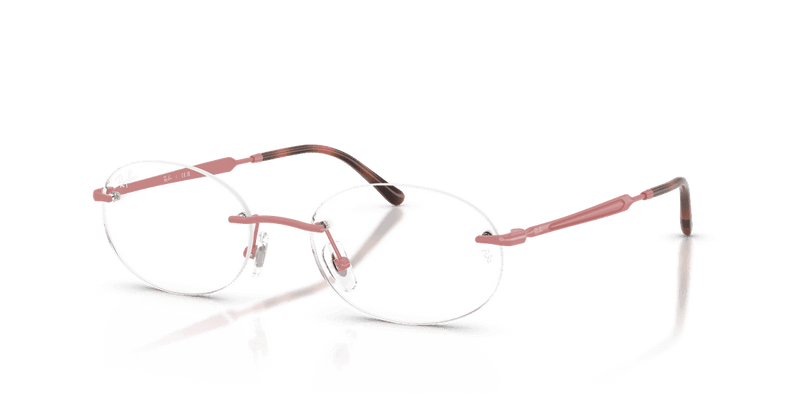 Ray-Ban RX3767V in Pink / Clear (3206) - Alternate View