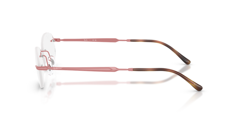 Ray-Ban RX3767V in Pink / Clear (3206) - Alternate View
