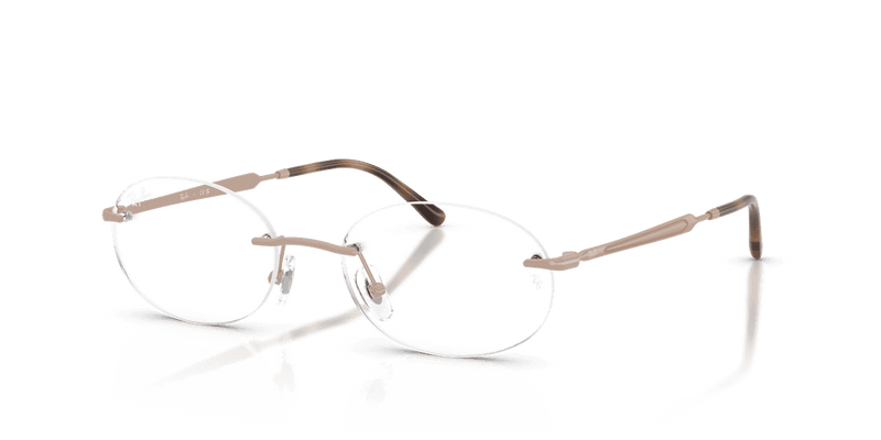 Ray-Ban RX3767V in Light Pink / Clear (3207) - Alternate View