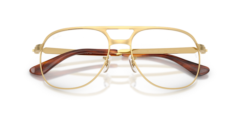 Ray-Ban BILL MAX in Gold - Side View