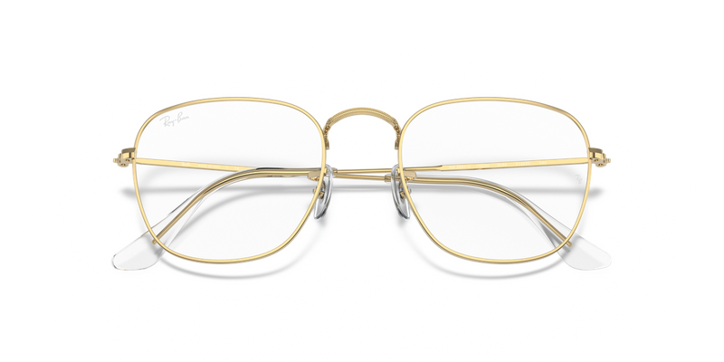 Ray-Ban FRANK in Gold - Side View