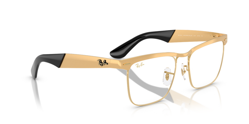 Ray-Ban WAYFARER DELUXE in Sandblasted Legend Gold / Clear (3191) - Alternate View