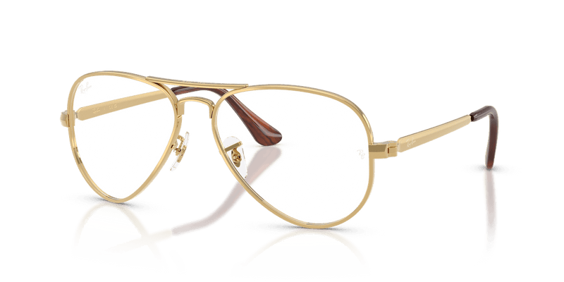 Ray-Ban AVIATOR MAX RX3925V in Arista Gold / Clear (2500) - Front View