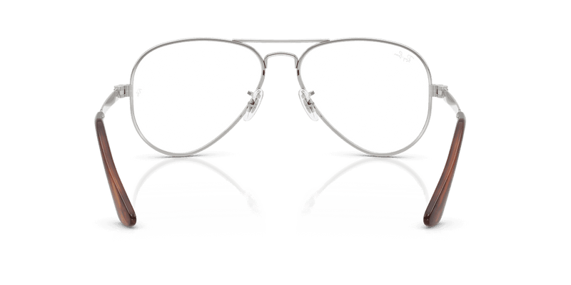 Ray-Ban AVIATOR MAX RX3925V in Silver / Clear (2501) - Alternate View