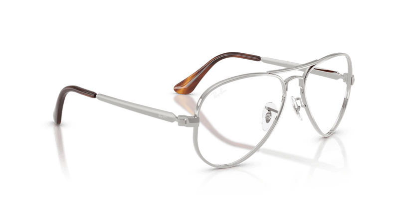 Ray-Ban AVIATOR MAX RX3925V in Silver / Clear (2501) - Alternate View