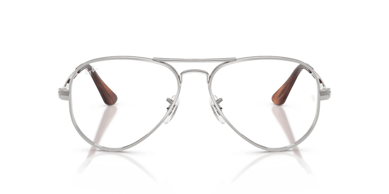 Ray-Ban AVIATOR MAX RX3925V in Silver / Clear (2501) - Alternate View