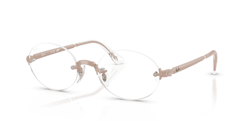 Ray-Ban RX3929V in Light Pink / Clear (3207) - Alternate View