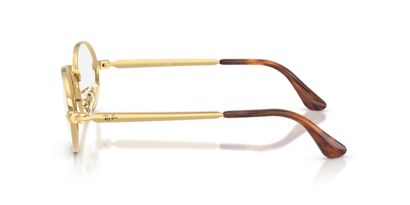 Ray-Ban RX3931V in Arista Gold / Clear (2500) - Temple Detail