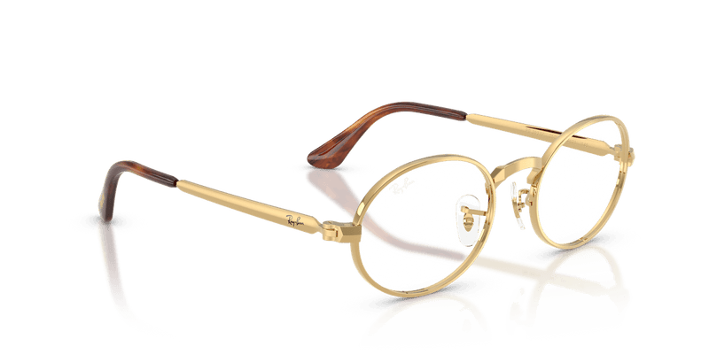 Ray-Ban RX3931V in Arista Gold / Clear (2500) - Back View