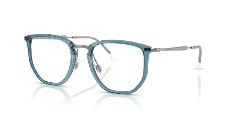 Ray-Ban RX4451V in Transparent Blue - Alternate View