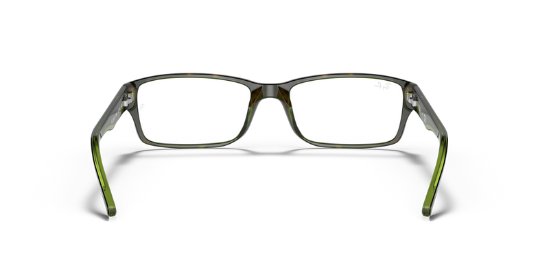 Ray-Ban RX5169 in Havana On Green - Alternate View