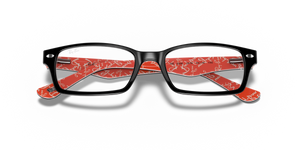 Black On Red / Clear (2479)