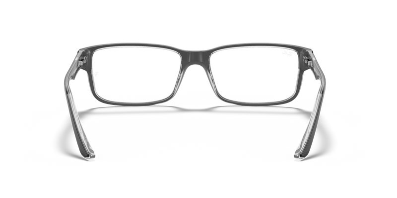 Ray-Ban RX5245 in Black On Transparent - Temple Detail