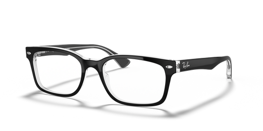 Ray-Ban RX5286 - Black On Transparent / Clear (2034)