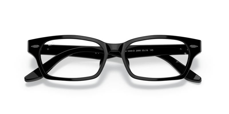 Ray-Ban RX5344D in Black - Side View