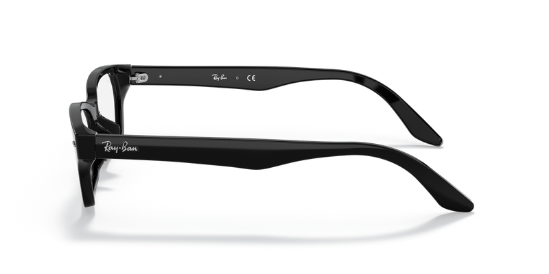 Ray-Ban RX5344D in Black - Back View