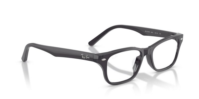 Ray-Ban RX5345D in Transparent Dark Violet Grey - Alternate View