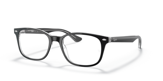 Ray-Ban RX5375 - Black On Transparent / Clear (2034)