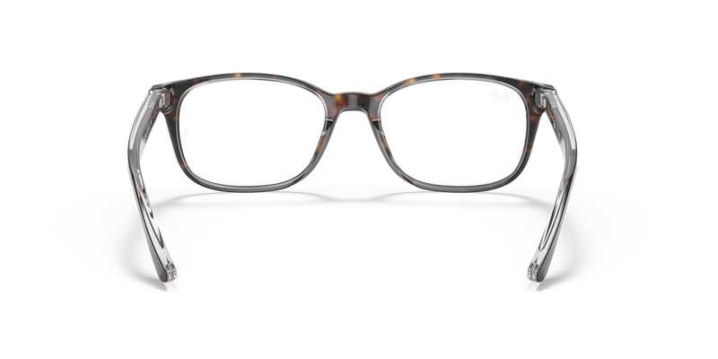 Ray-Ban RX5375 in Havana On Transparent - Alternate View