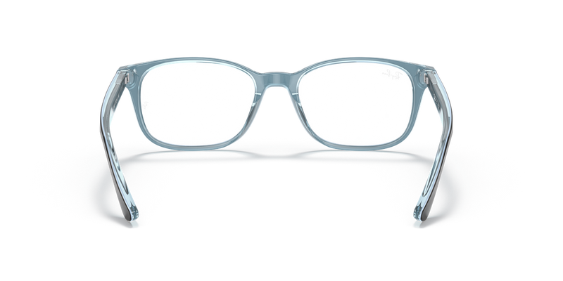 Ray-Ban RX5375 in Havana On Light Blue - Alternate View