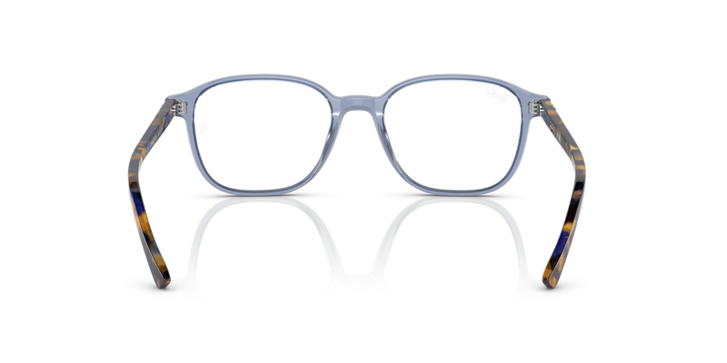 Ray-Ban LEONARD in Transparent Blue / Clear (8228) - Alternate View