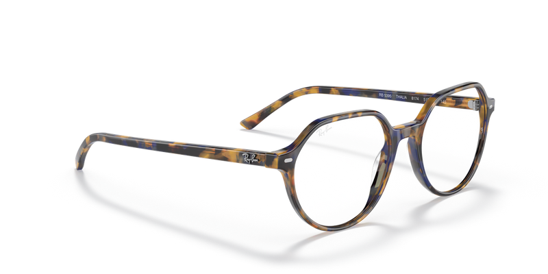 Ray-Ban THALIA in Yellow & Blue Havana - Alternate View