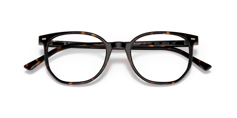 Ray-Ban ELLIOT in Havana / Clear (2012) - Alternate View