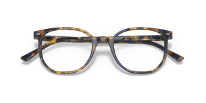 Yellow & Blue Havana / Clear (8174)