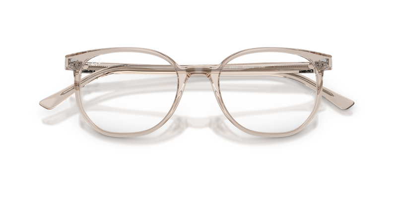 Ray-Ban ELLIOT in Transparent Light Brown / Clear (8449) - Alternate View