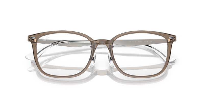 Ray-Ban RX5403D in Transparent - Alternate View