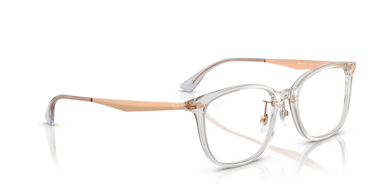 Ray-Ban RX5403D in Transparent Grey - Alternate View