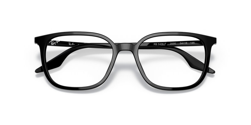 Ray-Ban RX5406F in Black - Side View
