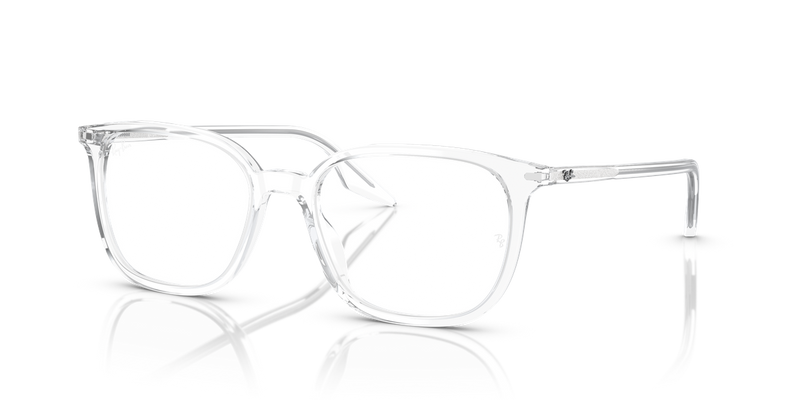 Ray-Ban RX5406F in Transparent - Alternate View
