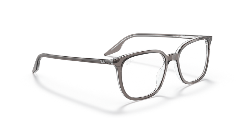 Ray-Ban RX5406 in Grey On Transparent - Alternate View