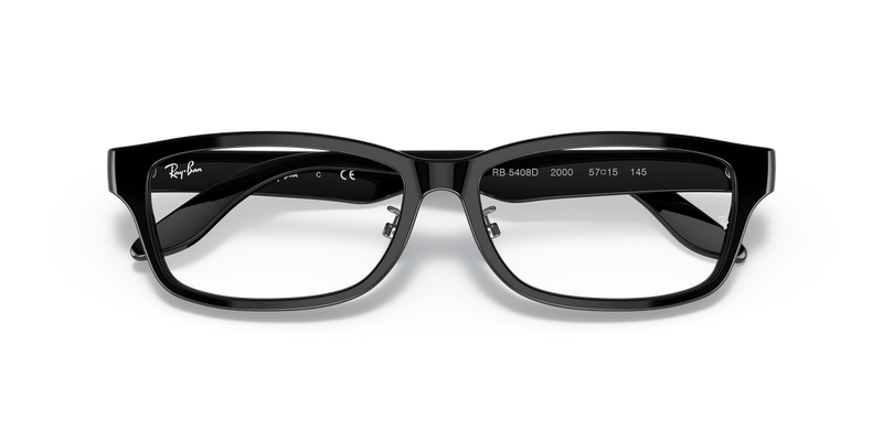 Ray-Ban RX5408D in Black - Side View