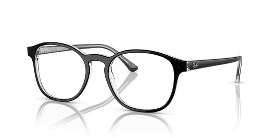 Ray-Ban RX5417 - Black On Transparent / Clear (2034)
