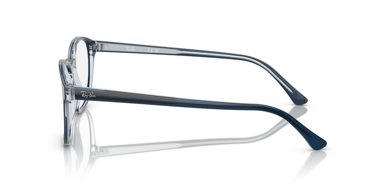 Ray-Ban RX5417 in Blue On Transparent Blue / Clear (8324) - Alternate View