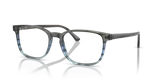 Striped Grey & Blue / Clear (8254)