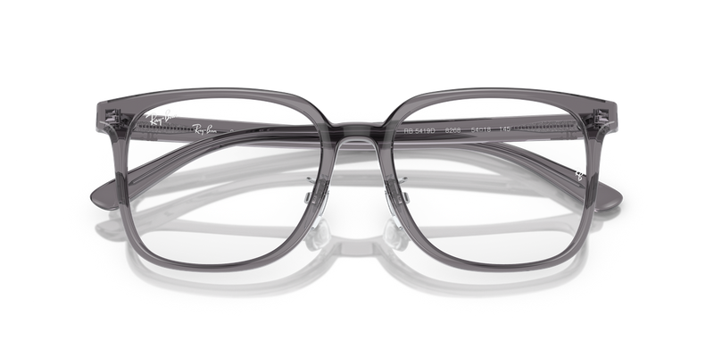Ray-Ban RX5419D in Transparent Grey - Alternate View