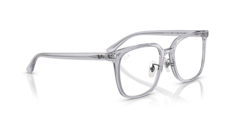 Ray-Ban RX5419D in Transparent Grey - Alternate View