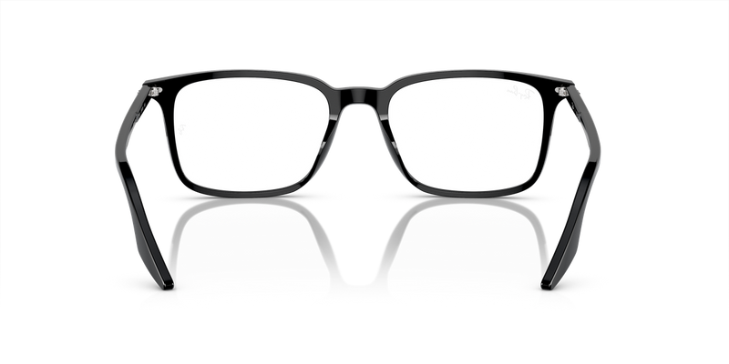 Ray-Ban RX5421F in Black / Clear (2000) - Alternate View