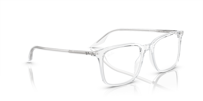 Ray-Ban RX5421F in Transparent / Clear (2001) - Alternate View