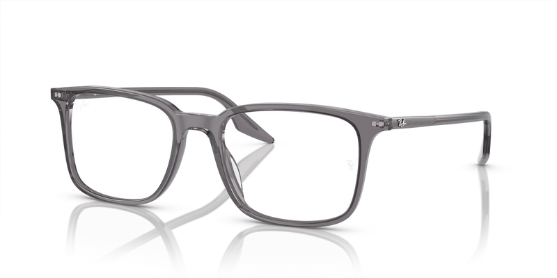 Ray-Ban RX5421F in Transparent Grey / Clear (8268) - Alternate View