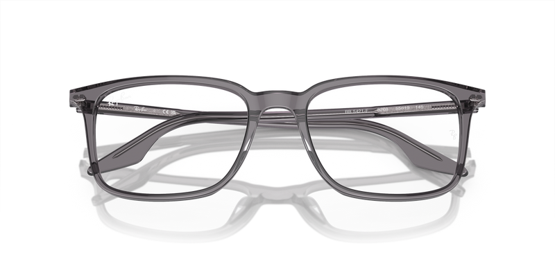 Ray-Ban RX5421F in Transparent Grey / Clear (8268) - Alternate View