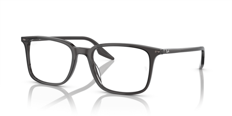 Ray-Ban RX5421F in Transparent Black / Clear (8386) - Alternate View