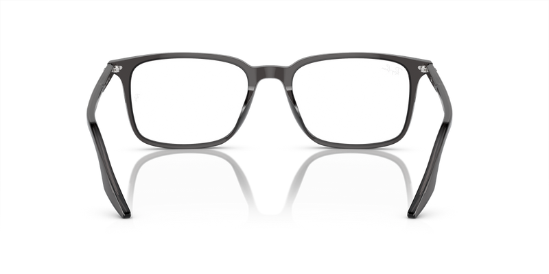 Ray-Ban RX5421F in Transparent Black / Clear (8386) - Alternate View