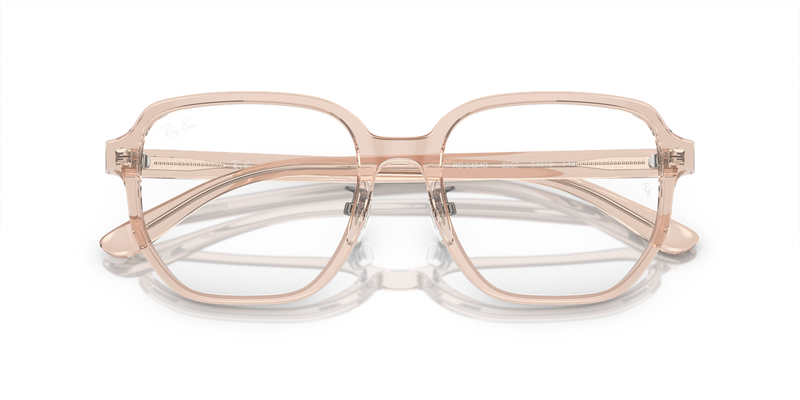 Ray-Ban RX5424D in Transparent Light Brown - Alternate View