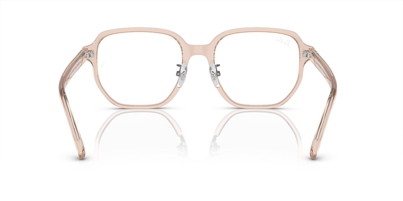 Ray-Ban RX5424D in Transparent Light Brown - Alternate View