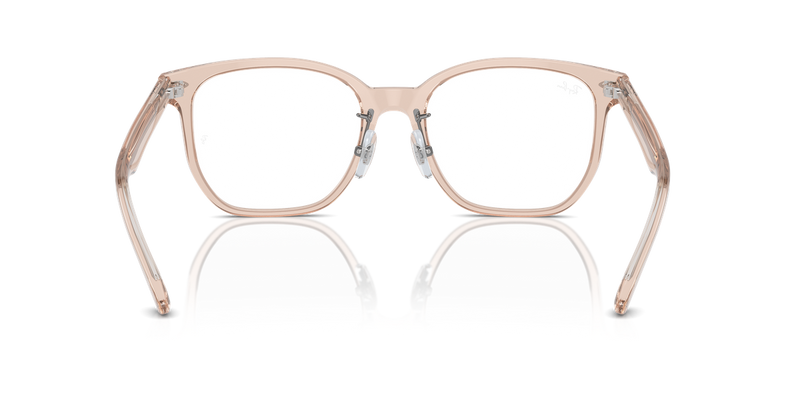 Ray-Ban RX5425D in Transparent Light Brown - Alternate View