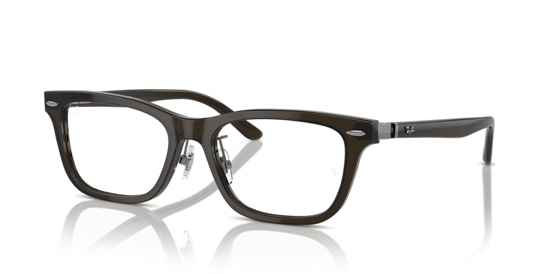 Ray-Ban RX5426D in Transparent Green - Alternate View